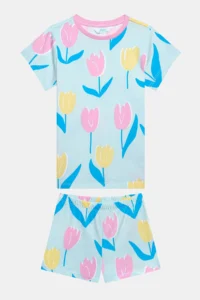 Penti Girls' Tulip Multicolored 2 Sets Pajama Set - Image 5