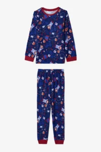 Penti Navy Blue Boy's Bear Style Pajama Set