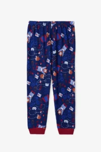 Penti Navy Blue Boy's Bear Style Pajama Set - Image 3