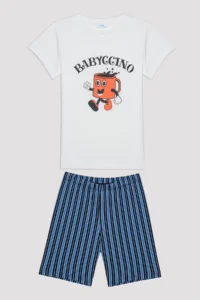 Penti Boys' Babyccino Multicolored Pajama Set