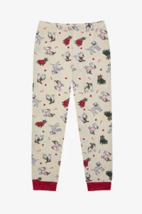 Penti Girls' Woofy Multicolored Pajama Set - Image 3