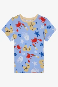 Penti Boy's Vegan Ice Cream Cotton 2-Piece Pajama Set - Image 4