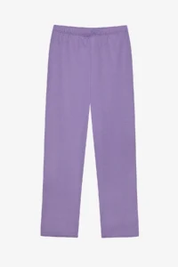 Penti Girls' Cat Shirt Cotton Lilac Pajama Set - Image 3