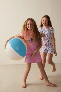 Penti Girls' La Plage Printed 2 li Pajama Set - Image 2