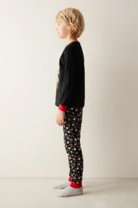 Penti Boys' Printed Black Pajama Set - Harry Potter Collection - Image 4