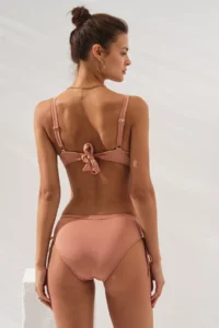 Pierre Cardin 231229 Bronze Sole Covered Bikini Set - Image 2