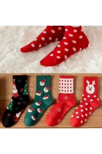 BGK New year Socks 4 Sets - Image 3