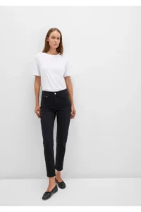 Mavi Cindy 90s Gray Smoke jeans Pants - Image 2