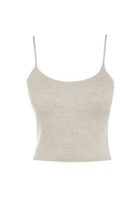 TRENDYOLMİLLA Beige Fitillli Blouse Cardigan Pants Knitwear Top and Bottom Set - Image 7