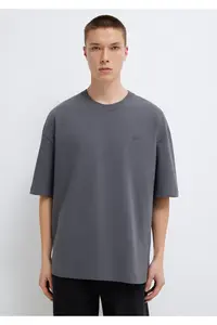 Mavi Short Sleeve LOGO T-Shirt Demir Gray - Image 3