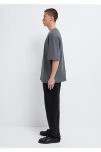 Mavi Short Sleeve LOGO T-Shirt Demir Gray - Image 4