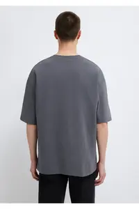 Mavi Short Sleeve LOGO T-Shirt Demir Gray - Image 5