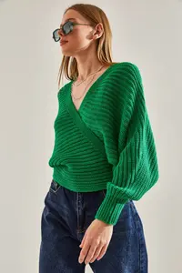 Bianco Lucci Women Binding Detailed Knitwear Cardigan - Image 6