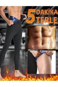 MİSTİRİK Sauna-tights Model Slimming Thermal Two Sauna Tights Corset Tights049 - Image 3