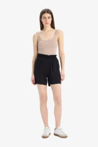DeFacto Paperbag High Waist Wide Leg Belmando Shorts - Image 2