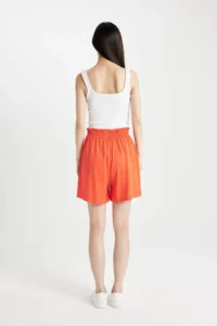DeFacto Paperbag High Waist Wide Leg Belmando Shorts - Image 6