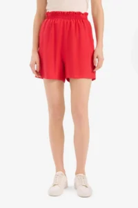DeFacto Paperbag High Waist Wide Leg Belmando Shorts - Image 4