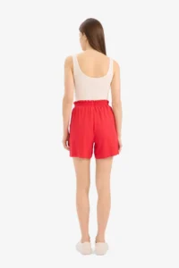 DeFacto Paperbag High Waist Wide Leg Belmando Shorts - Image 6