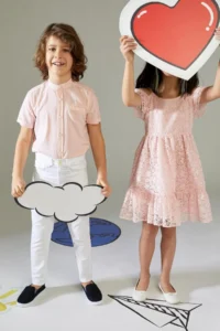 DeFacto Boys' linen look Short Sleeve Shirt - Image 3