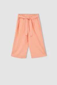 DeFacto Girls' culotte Fit Wide Leg Pants