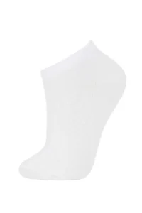 DeFacto Women Basic Plain 3-pack Cotton Slippers Socks - Image 4