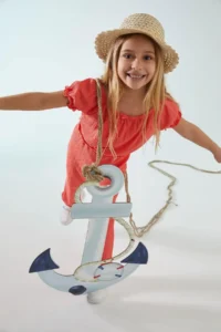DeFacto Girls' Paperbag Fit Pants - Image 3