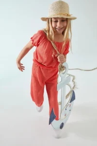 DeFacto Girls' Paperbag Fit Pants - Image 4