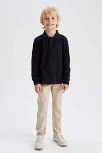 DeFacto T8850a6-fw Boys' Gabardine Pants - Image 3