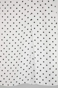 Trendyol Curve White Polka Dot Weaving Plus Size Skirt - Image 2