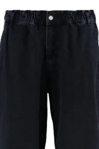 Trendyol Curve Black High Waist Hem Detailed 100% Cotton with pocket Mom Fit plus size jeans - Image 14