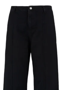 Trendyol Curve Anthracite High Waist ribbed Wide Cut jeans - Image 16