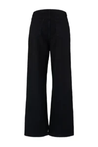 Trendyol Curve Anthracite High Waist ribbed Wide Cut jeans - Image 17