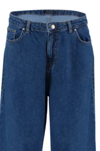 Trendyol Curve Indigo High Waist Wide Leg comfort/Middle Flexible Plus Size Wide Leg jeans - Image 13