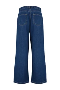 Trendyol Curve Indigo High Waist Wide Leg comfort/Middle Flexible Plus Size Wide Leg jeans - Image 14