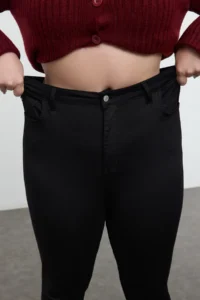 Trendyol Curve Black High Waist skinny Leg Flexible Plus Size skinny jeans - Image 2