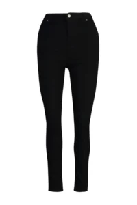 Trendyol Curve Solmayan Black High Waist Flexible/Stretch Plus Size skinny jeans - Image 12