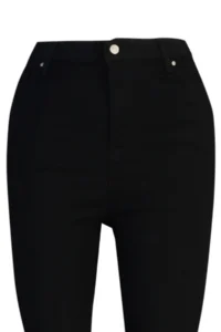 Trendyol Curve Solmayan Black High Waist Flexible/Stretch Plus Size skinny jeans - Image 14