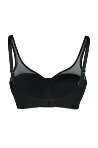 Trendyol Curve Black Hard Covered underwire Mesh Detailed Shaping Ironable Plus Size Bra - Image 8
