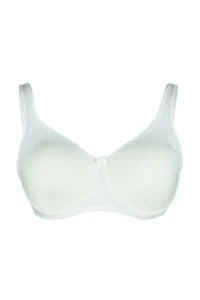 Trendyol Curve Ecru Fixed Covered underwire Mesh Detailed Shaping Ironable Plus Size Bra - Image 6