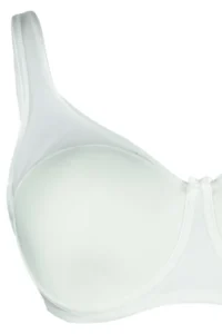Trendyol Curve Ecru Fixed Covered underwire Mesh Detailed Shaping Ironable Plus Size Bra - Image 7