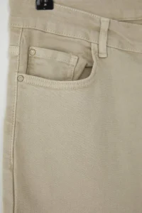 Trendyol Curve Beige High Waist Flexible Material flared leg Flare Fit plus size jeans - Image 6