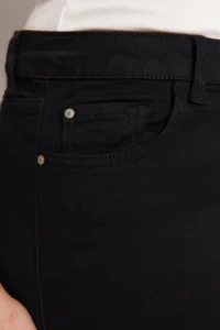 Trendyol Curve Black High Waist Flexible Material flared leg Flare Fit plus size jeans - Image 5