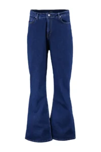 Trendyol Curve Indigo High Waist Flexible Material flared leg Flare Fit plus size jeans - Image 10