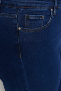 Trendyol Curve Indigo High Waist Flexible Material flared leg Flare Fit plus size jeans - Image 12