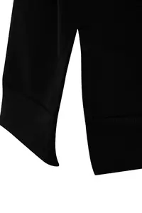 Trendyol Curve Black Thick Fleece Inside Slit Oversized/Large Cut Knitting Plus Size Sweatshirt - Image 7