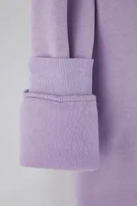 Trendyol Curve Lilac Embroidery Detailed Oversized/Bol Cut Knitting Plus Size Sweatshirt - Image 8