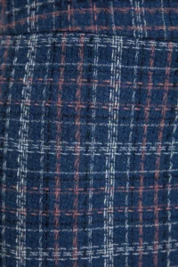 Trendyol Curve Mavi Plaid Patterned Skirt - Image 6