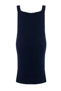 Trendyol Curve Navy Blue gilet Midi Size Knit Dress - Image 6