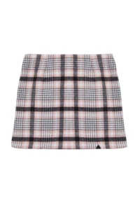 Trendyol Curve Multicolored Women Plaid/Checkered Weaving Plus Size Skirt - Image 6