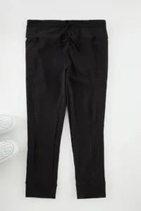 Trendyol Curve Black Brush Scuba Tam Size Sports Leggings - Image 6